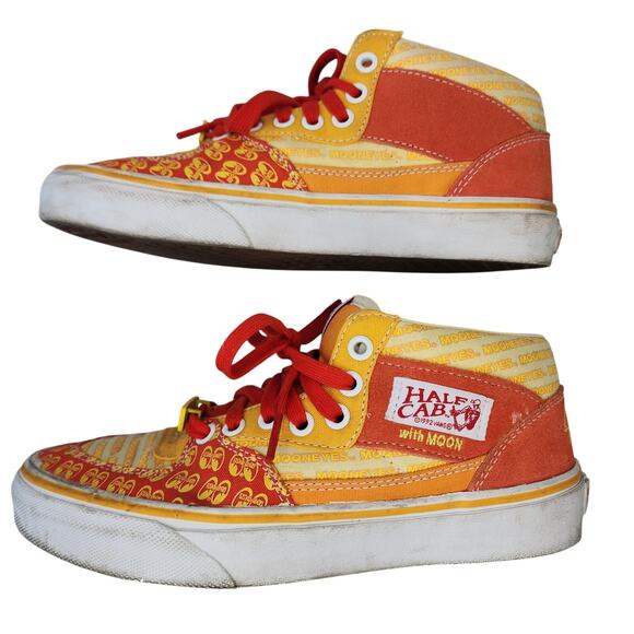 VANS Half Cab x Mooneyes Orange Rare Men size 5 - Picture 5 of 9